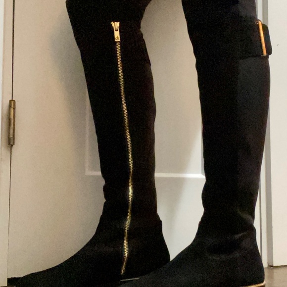 Calvin Klein Leather And fabric Boots - Picture 4 of 4